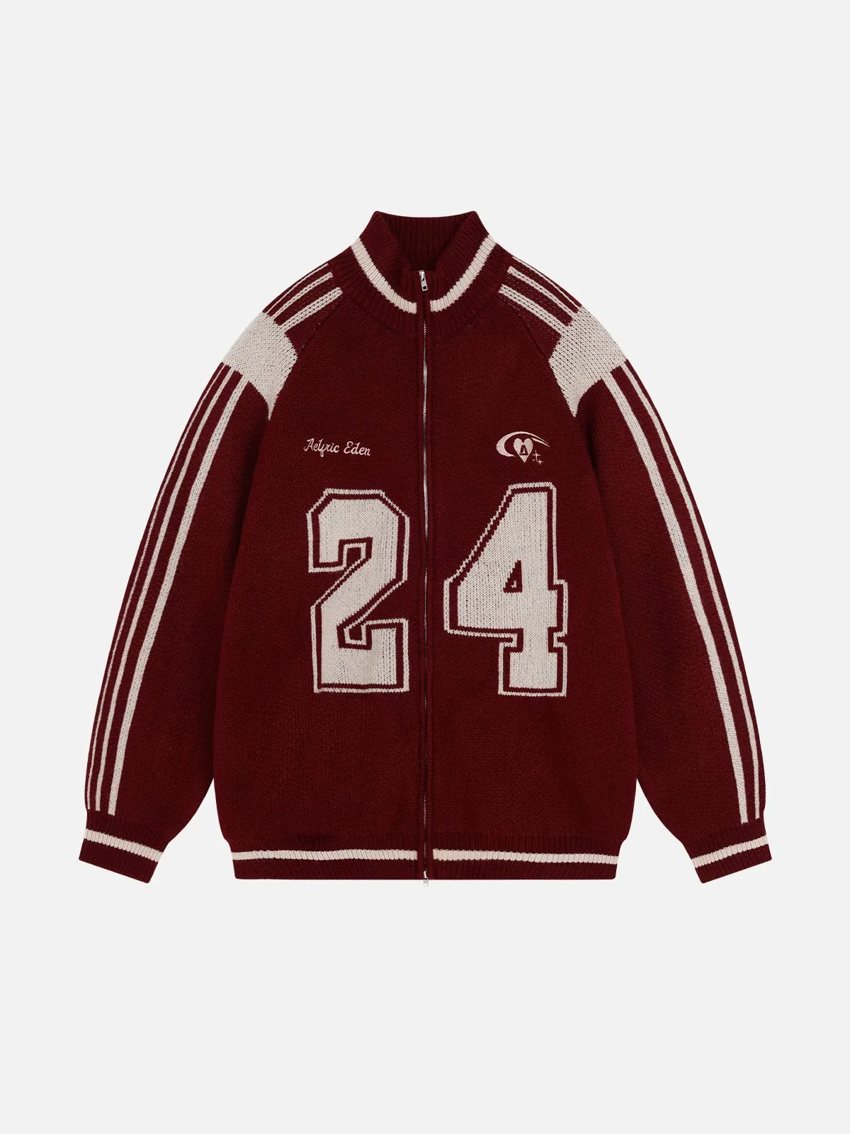 Aelfric Eden 24 Jacquard Zip Up Cardigan sold by Aelfric Eden