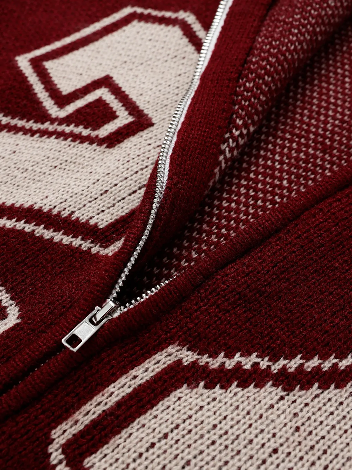 Aelfric Eden 24 Jacquard Zip Up Cardigan sold by Aelfric Eden product image thumbnail 4