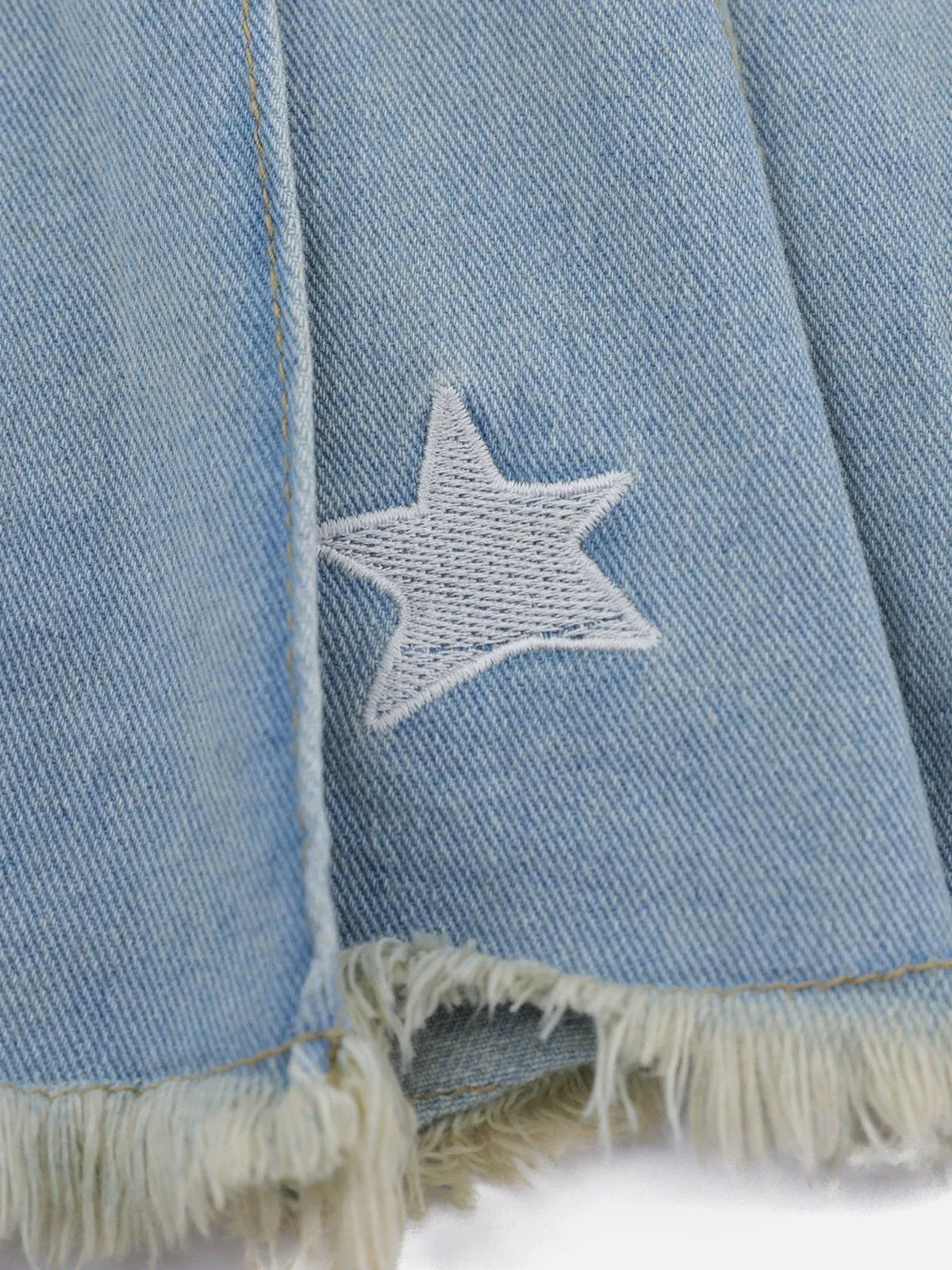 Aelfric Eden Embroidery Star Fringe Skirt sold by Aelfric Eden product image thumbnail 3