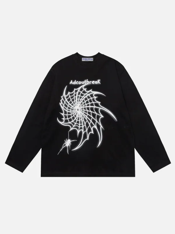 Aelfric Eden Spider Plastisol Printing Sweatshirt sold by Aelfric Eden