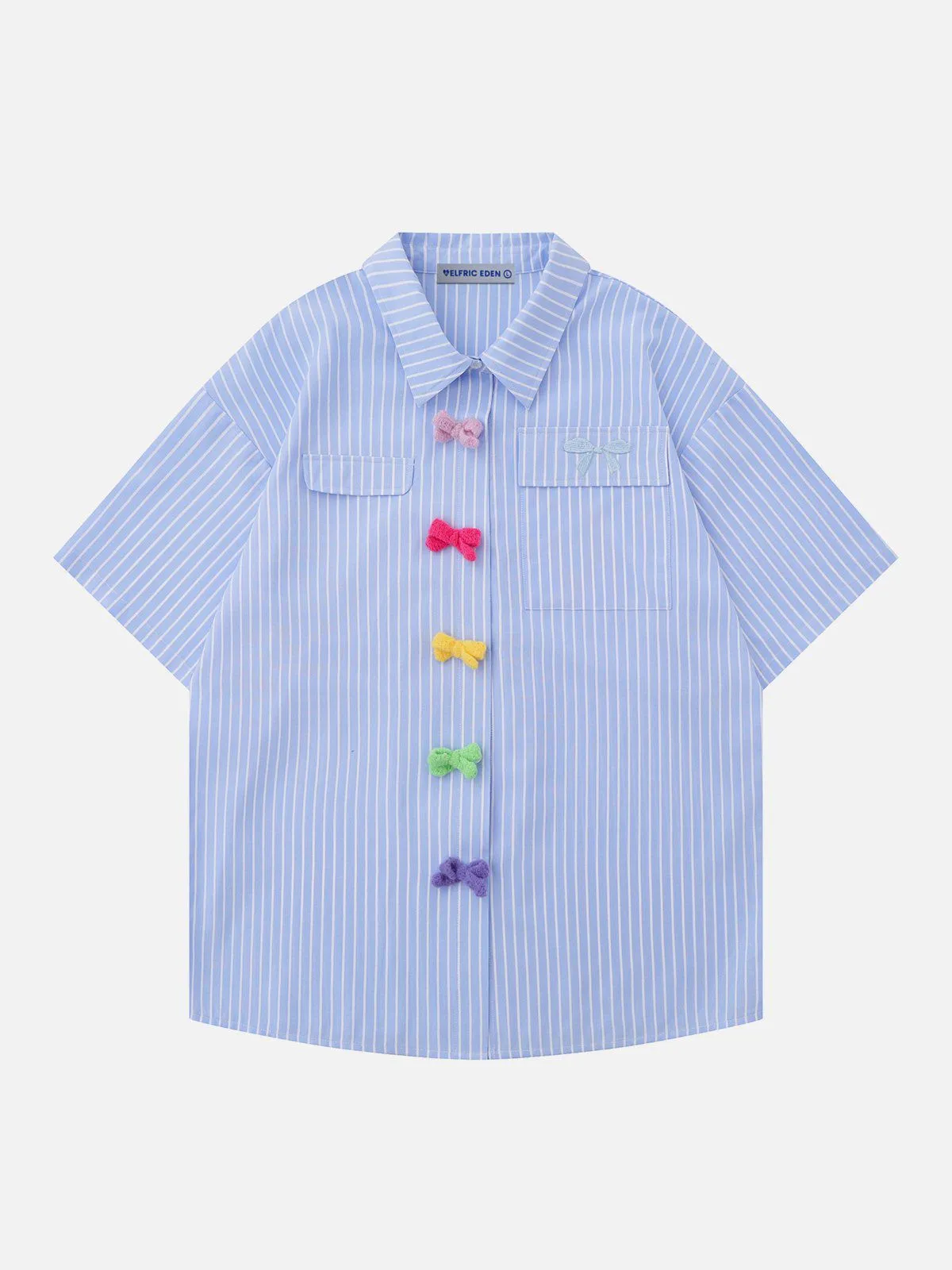 Aelfric Eden Colorful Bow Short Sleeve Shirt sold by Aelfric Eden