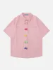 Aelfric Eden Colorful Bow Short Sleeve Shirt sold by Aelfric Eden