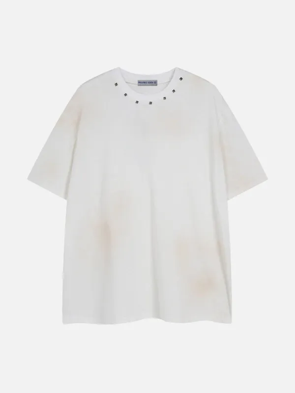 Aelfric Eden Washed Rivet Tee sold by Aelfric Eden