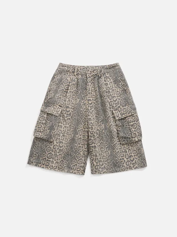 Aelfric Eden Leopard Print Shorts sold by Aelfric Eden