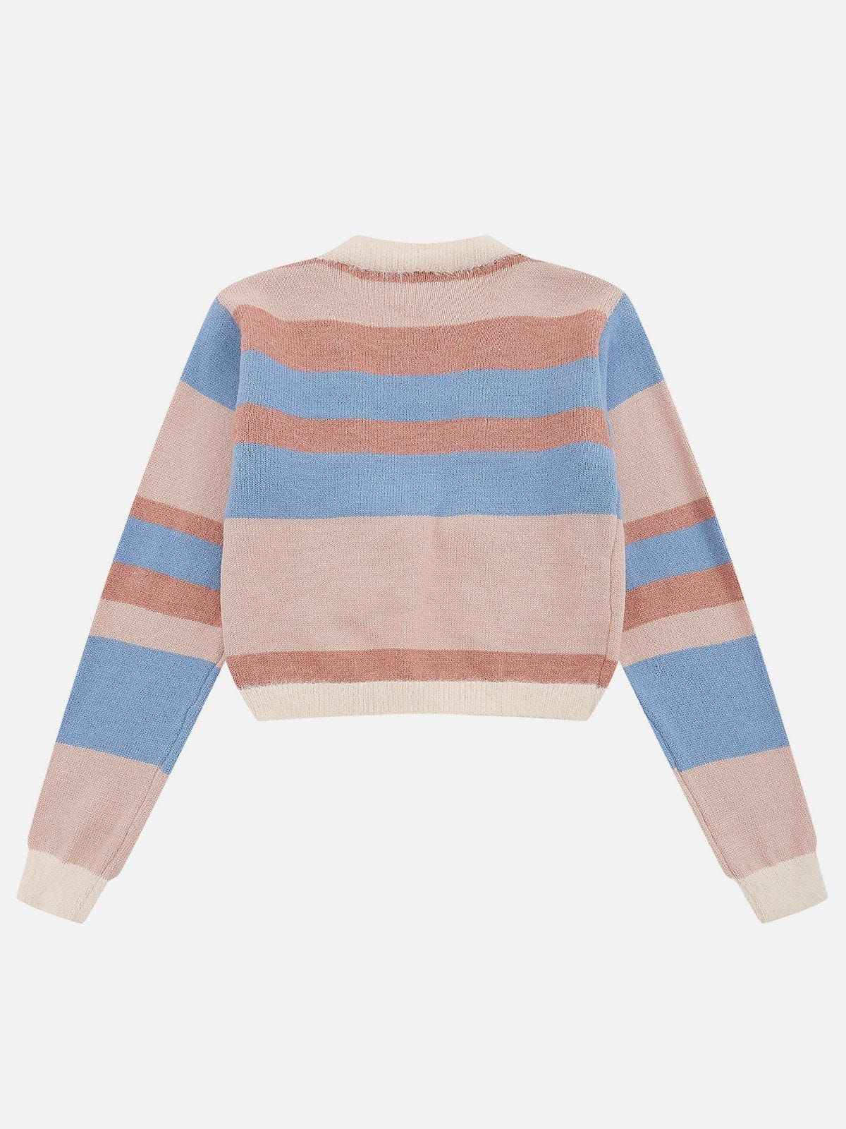 Stripe Butterfly Cardigan sold by Aelfric Eden product image thumbnail 3