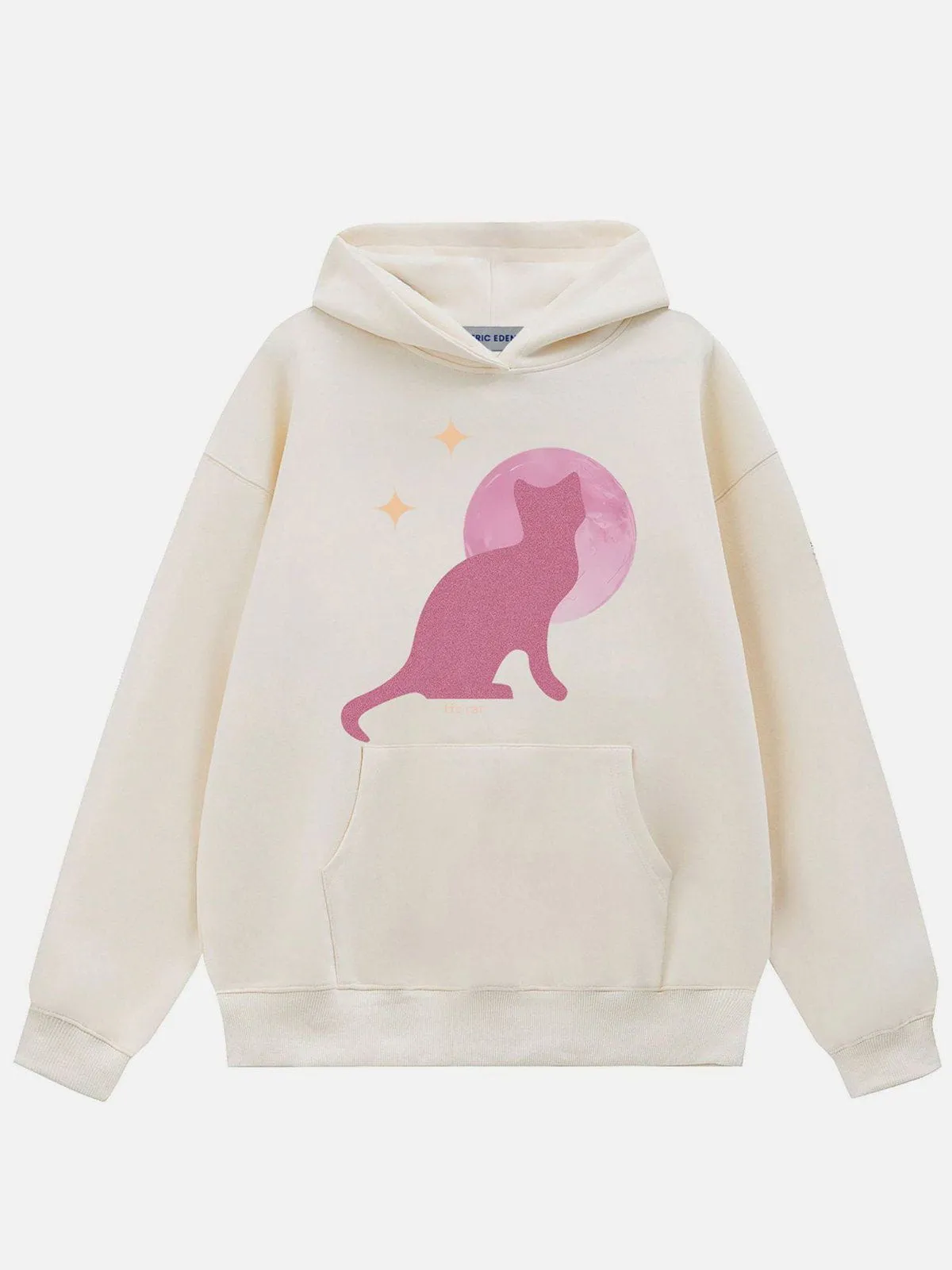 Aelfric Eden Shiny Cat Print Hoodie sold by Aelfric Eden product image thumbnail 3