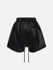 Aelfric Eden Patchwork Pocket Faux Leather Shorts sold by Aelfric Eden