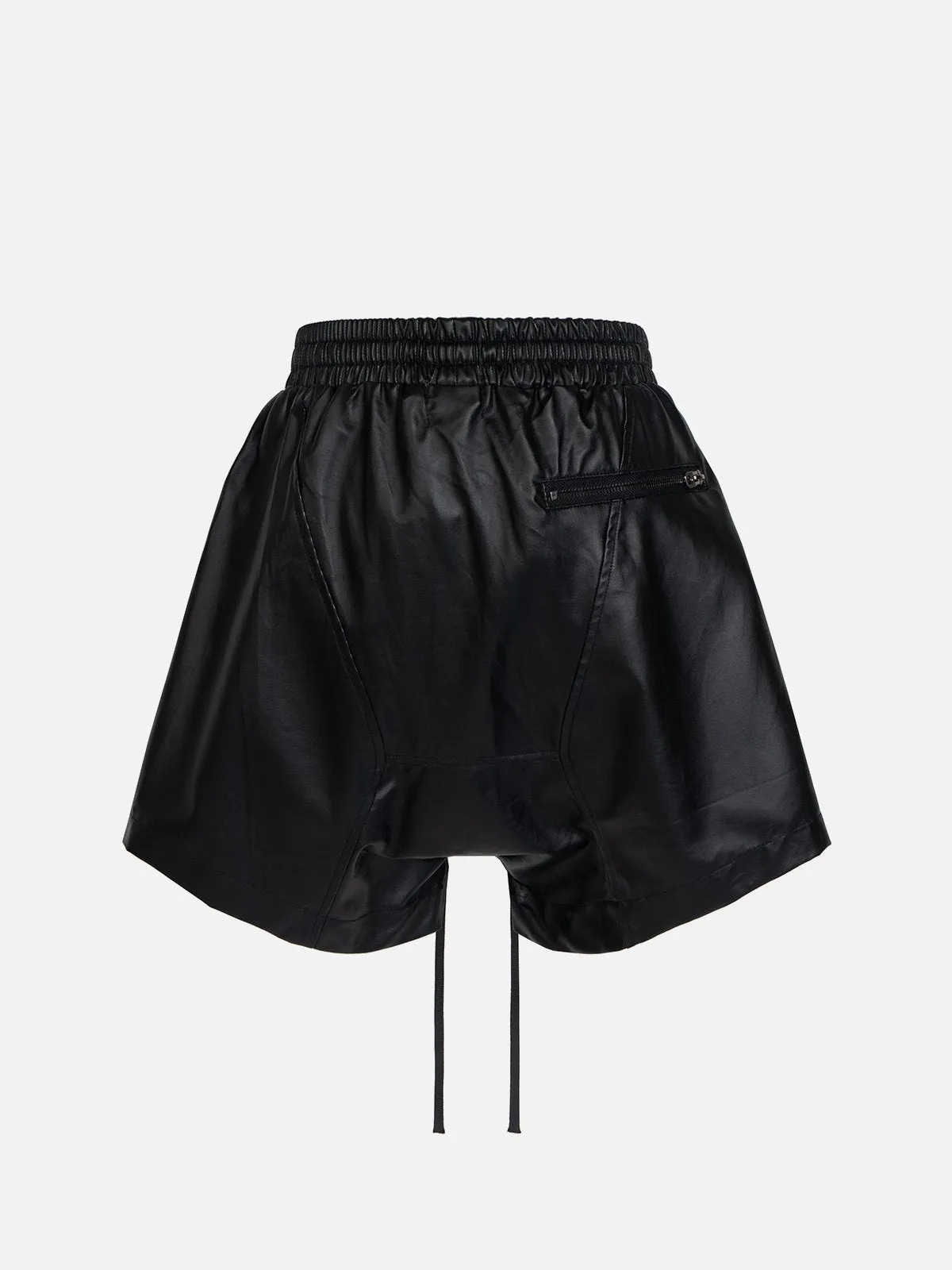 Aelfric Eden Patchwork Pocket Faux Leather Shorts sold by Aelfric Eden product image thumbnail 2