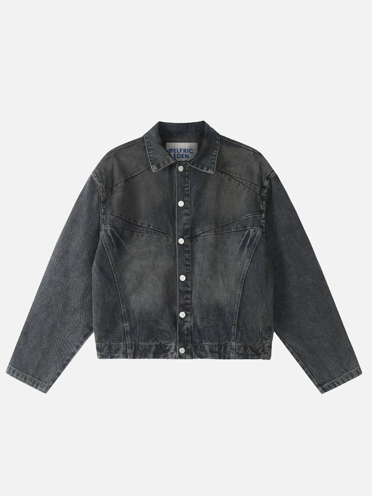 Aelfric Eden Washed Crop Denim Jacket sold by Aelfric Eden