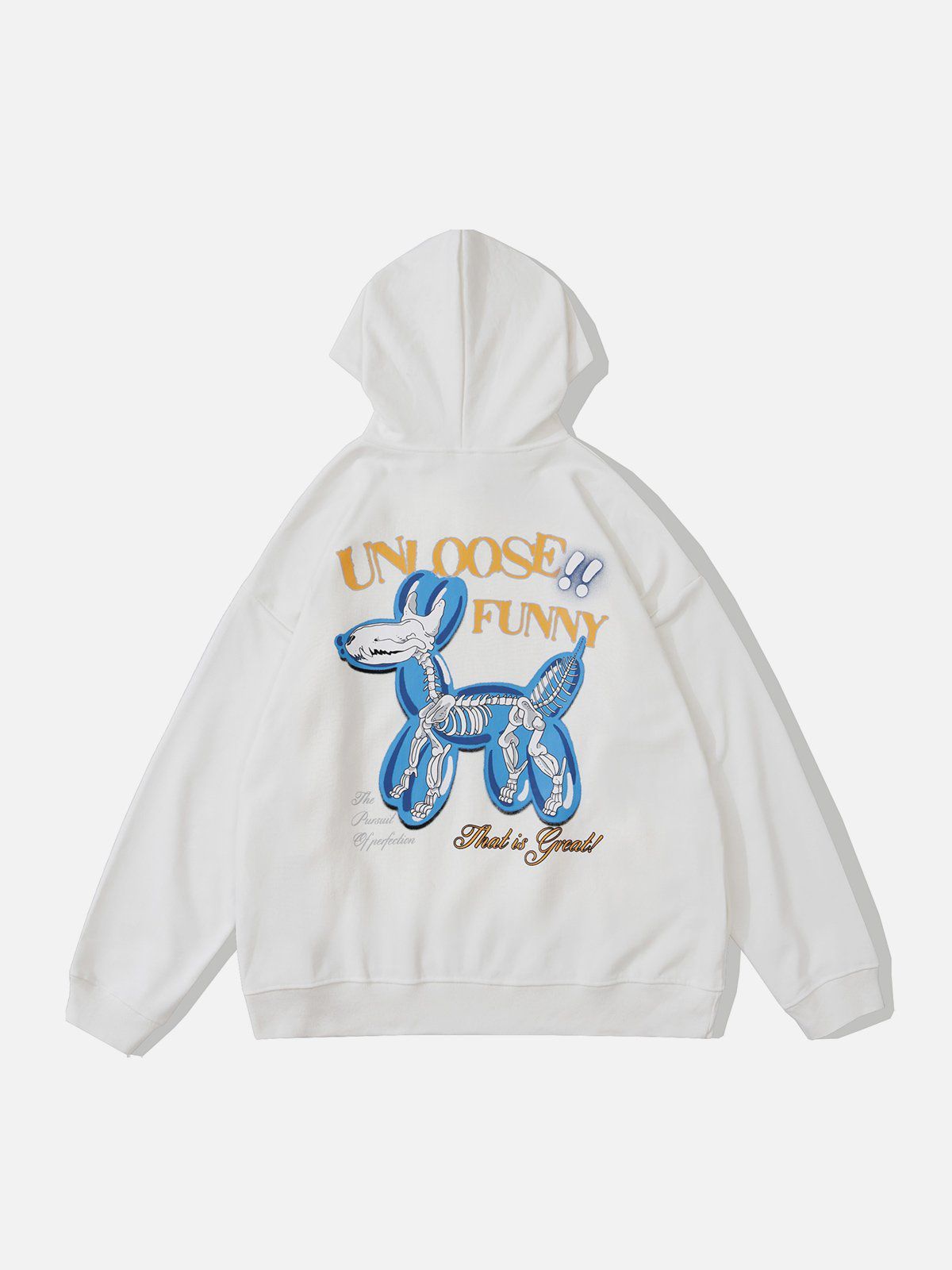 Aelfric Eden Balloon Skull Print Hoodie sold by Aelfric Eden product image thumbnail 2