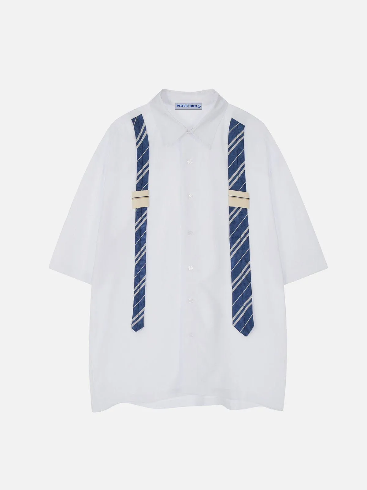 Aelfric Eden Double Necktie Short Sleeve Shirt sold by Aelfric Eden