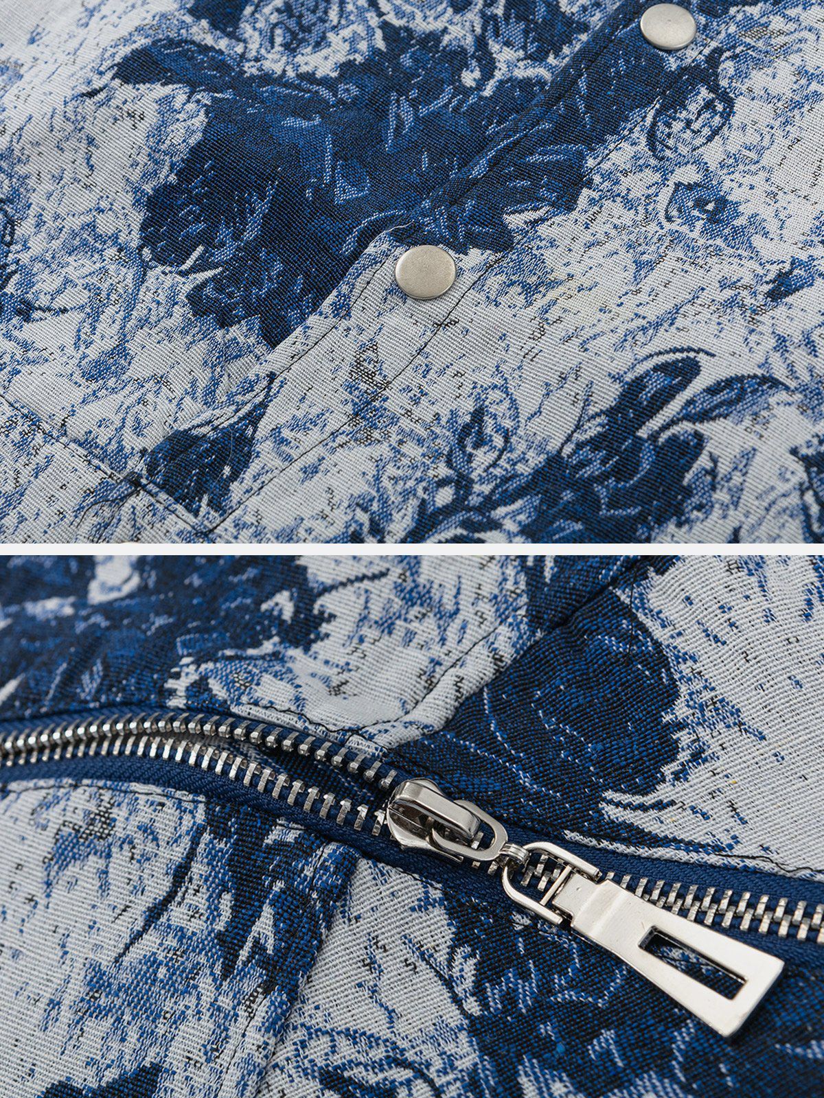 Aelfric Eden Long Zip Up Jacquard Jacket sold by Aelfric Eden product image thumbnail 4