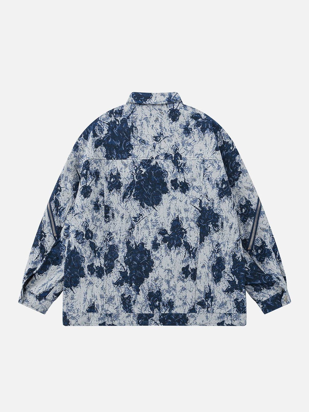 Aelfric Eden Long Zip Up Jacquard Jacket sold by Aelfric Eden product image thumbnail 3