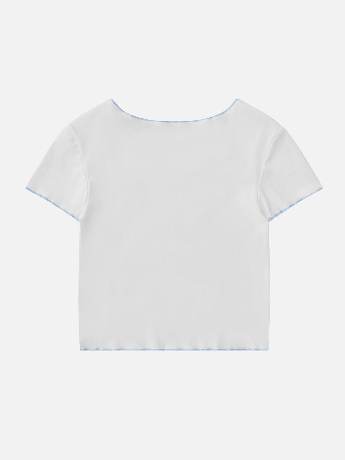 Butterfly Embroidery Tee sold by Aelfric Eden product image thumbnail 4