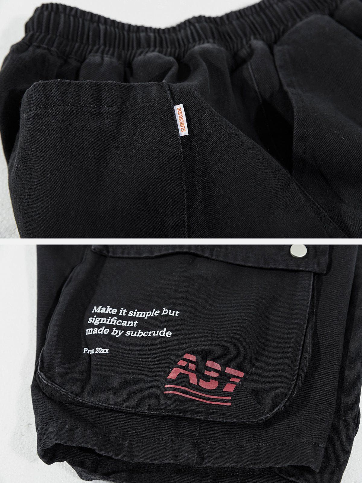 Aelfric Eden Pocket Patchwork Shorts sold by Aelfric Eden product image thumbnail 6