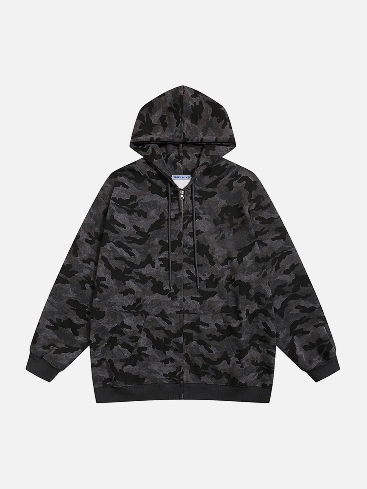 Aelfric Eden Camouflage Zip Up Hoodie sold by Aelfric Eden product image thumbnail 2