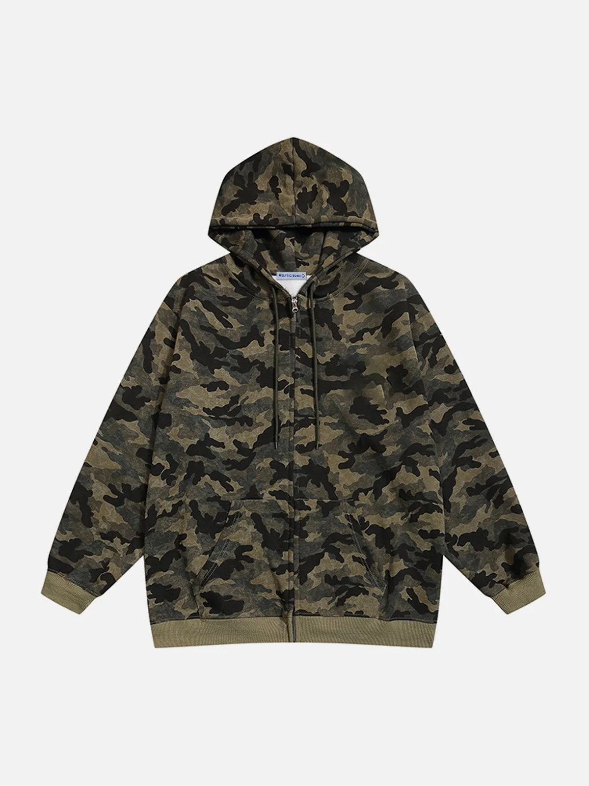 Aelfric Eden Camouflage Zip Up Hoodie sold by Aelfric Eden