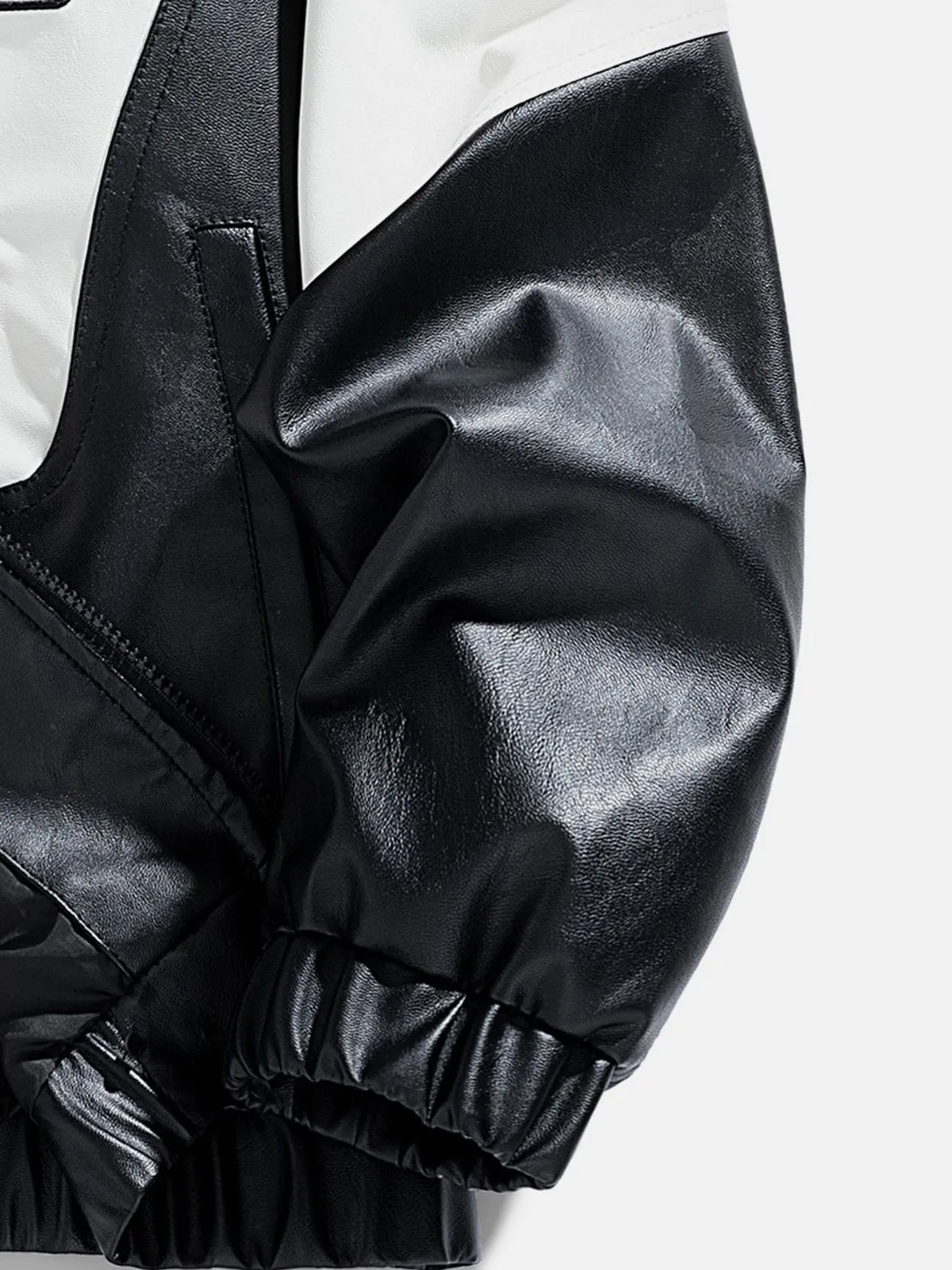 Aelfric Eden Embroidery Color Blocking Racing Jacket sold by Aelfric Eden product image thumbnail 5