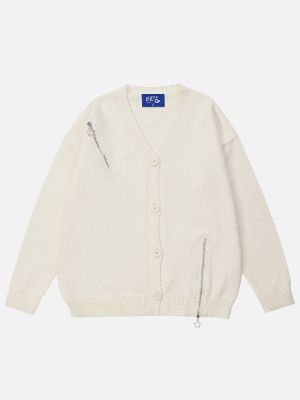 Aelfric Eden Solid Irregularity ZIP UP Cardigan sold by Aelfric Eden