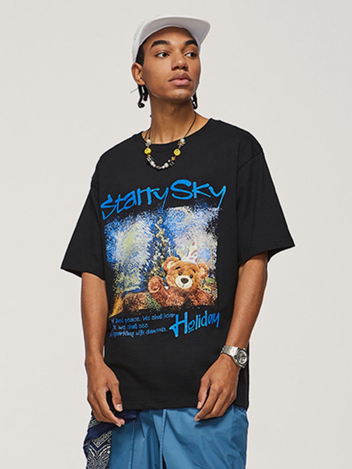 Aelfric Eden Bear Print Tee sold by Aelfric Eden product image thumbnail 4