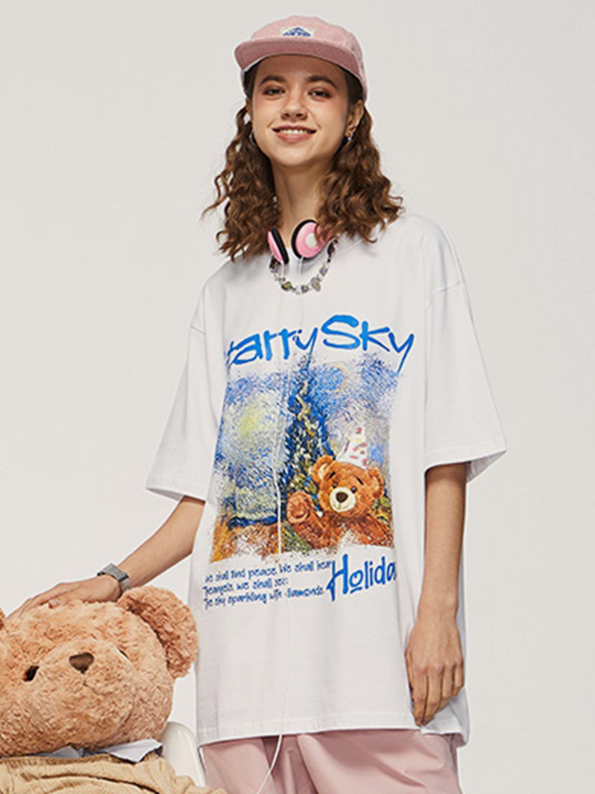 Aelfric Eden Bear Print Tee sold by Aelfric Eden product image thumbnail 3