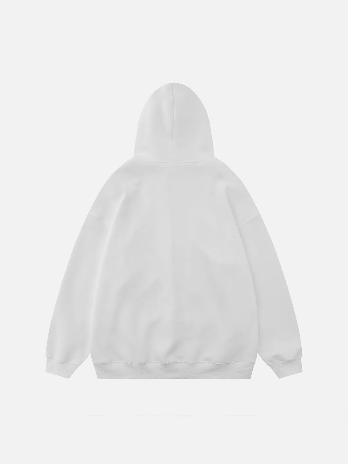 Aelfric Eden Cat Silhouette Print Zip Up Hoodie sold by Aelfric Eden product image thumbnail 3