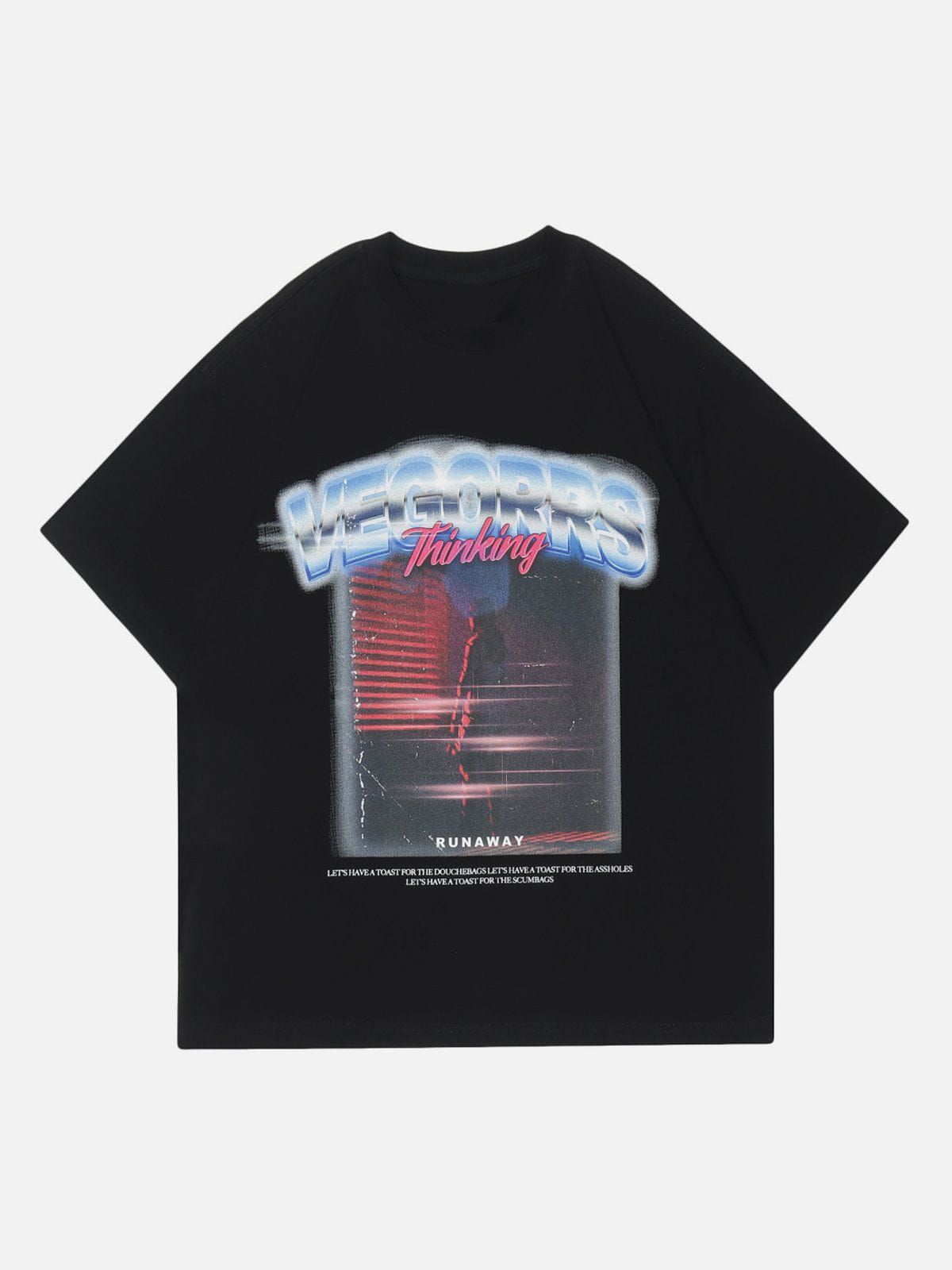 Aelfric Eden Vintage Alphabet Character Print Tee sold by Aelfric Eden product image thumbnail 2