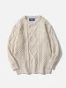 Aelfric Eden Retro 90s Cable-Knit Sweater sold by Aelfric Eden