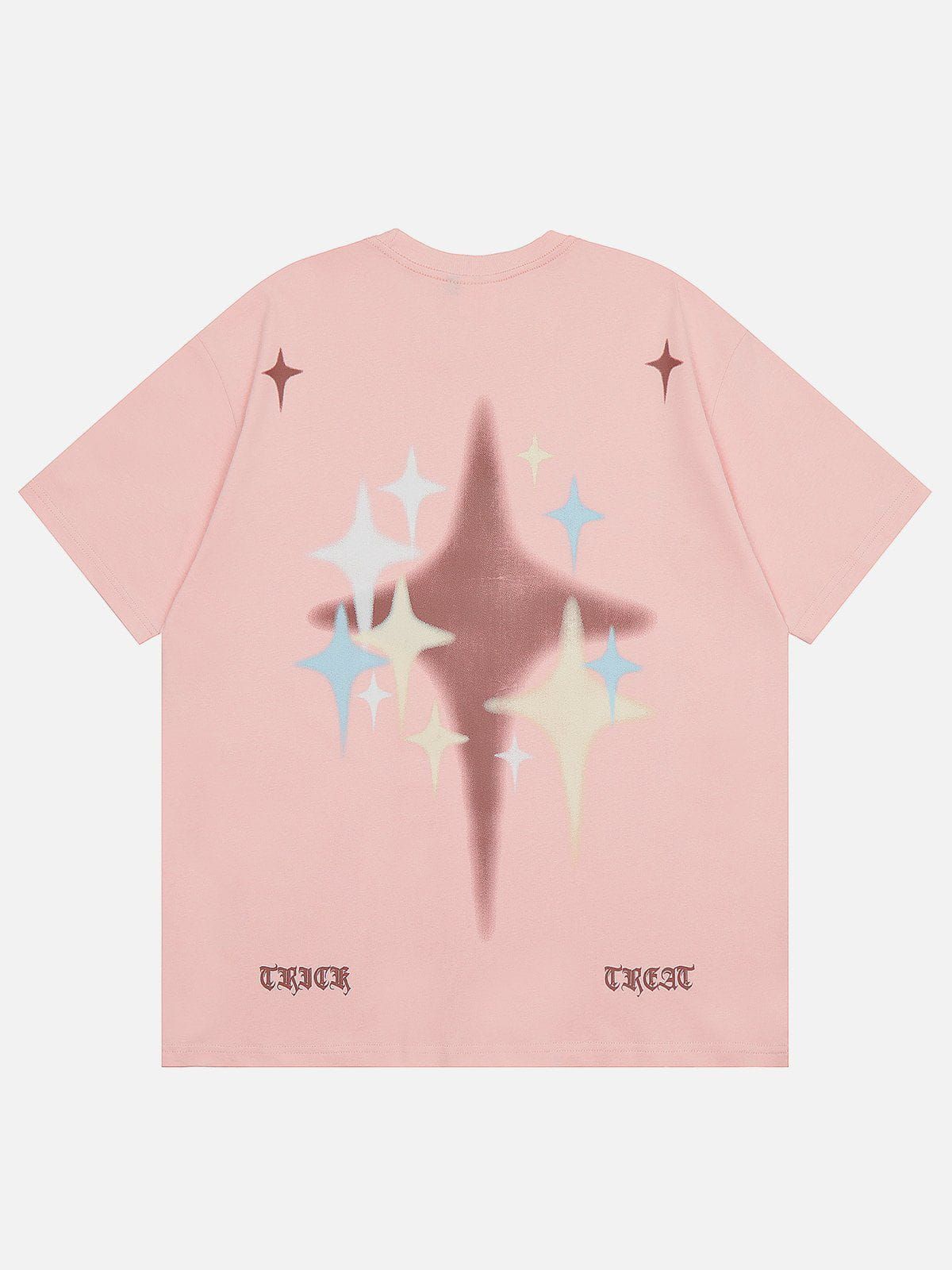 Aelfric Eden Colorful Star Print Tee sold by Aelfric Eden