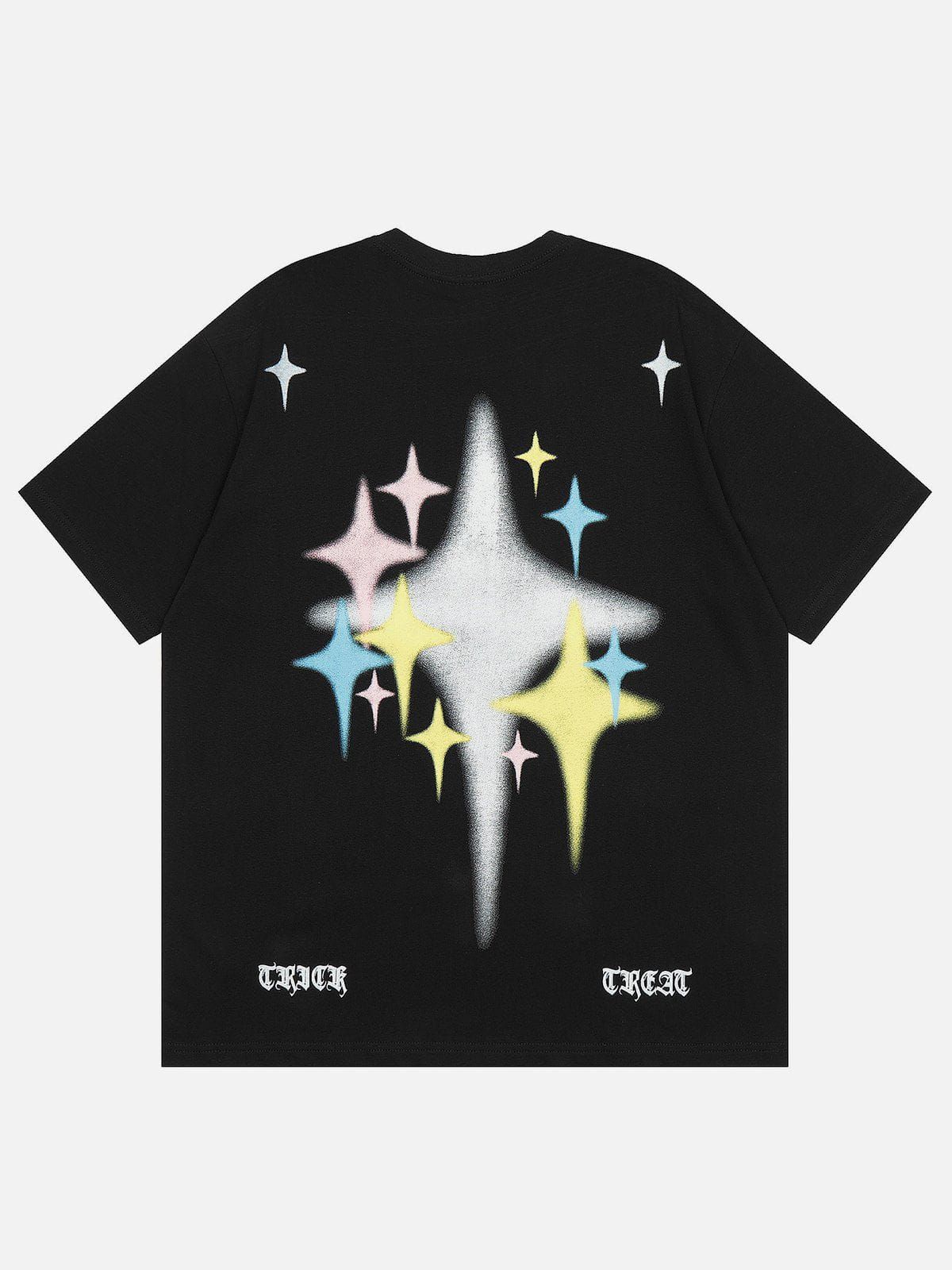 Aelfric Eden Colorful Star Print Tee sold by Aelfric Eden product image thumbnail 2