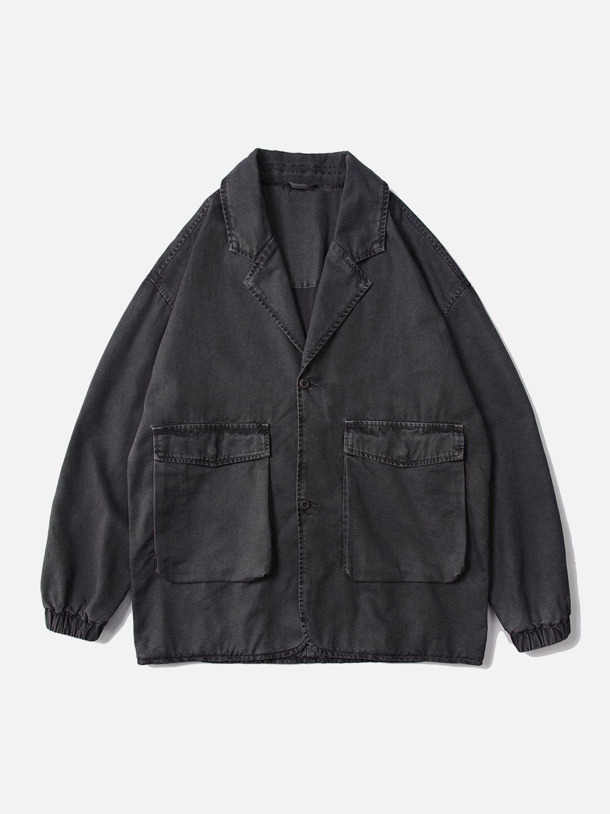 Aelfric Eden Large Pocket Solid Color Jacket sold by Aelfric Eden product image thumbnail 5