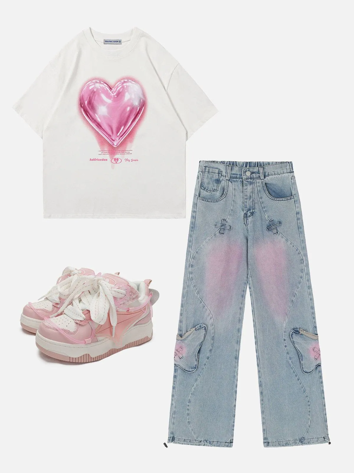 StarryClimb Star Patch Skate Shoes sold by Aelfric Eden product image thumbnail 2