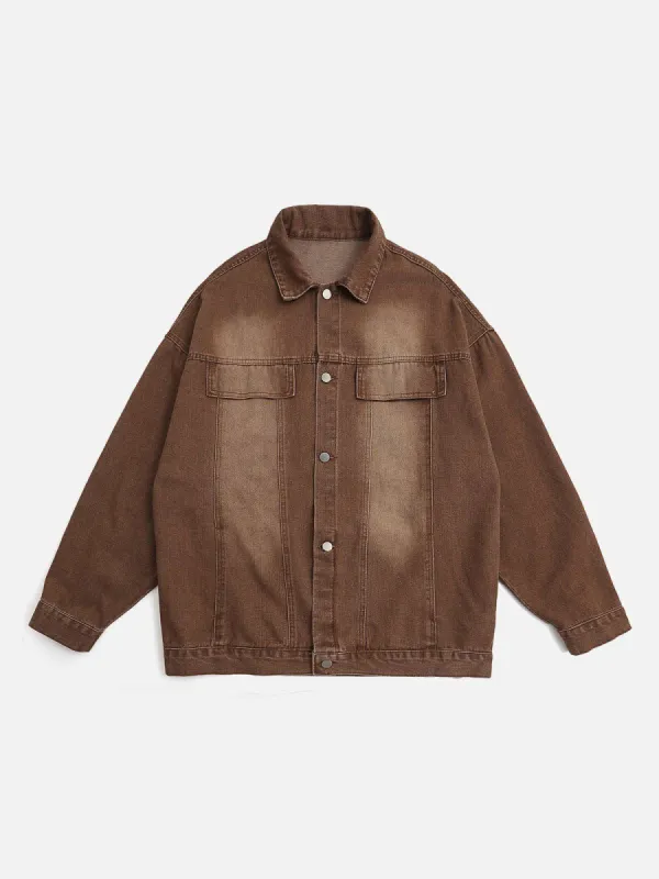 Vintage Washed Denim Jacket sold by Aelfric Eden
