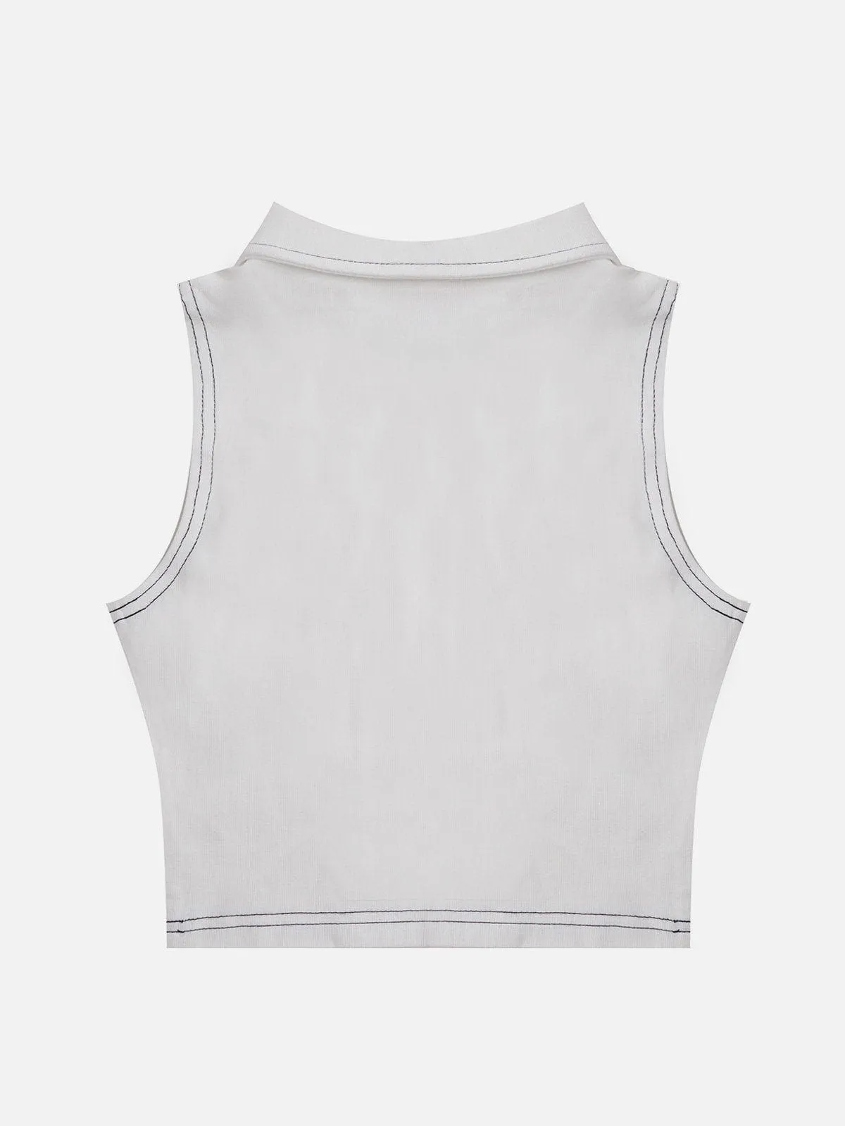 Aelfric Eden Drawstring Bow Tie Tank Top sold by Aelfric Eden product image thumbnail 4