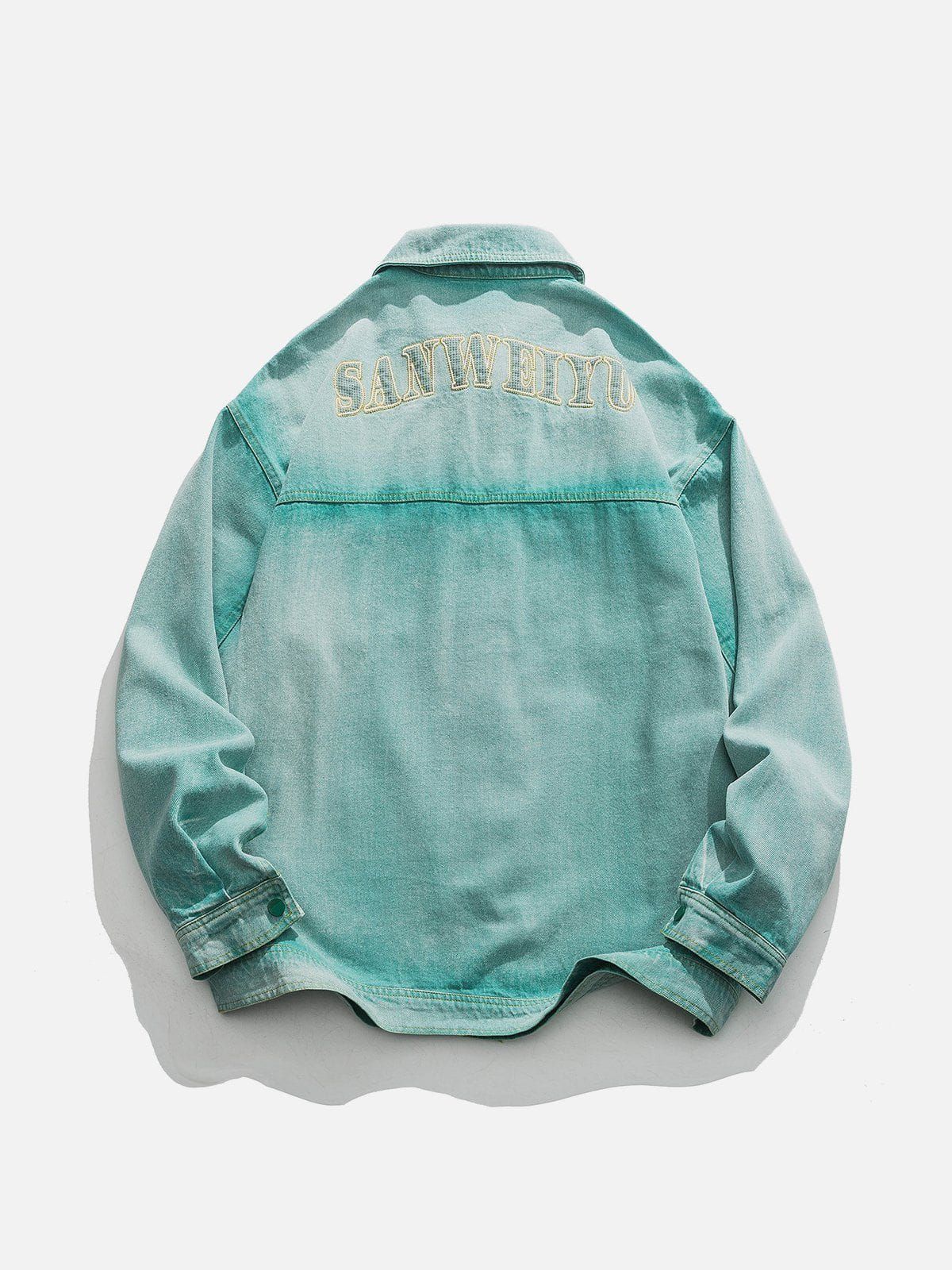 Aelfric Eden Vintage Water-wash Denim Jacket sold by Aelfric Eden product image thumbnail 2