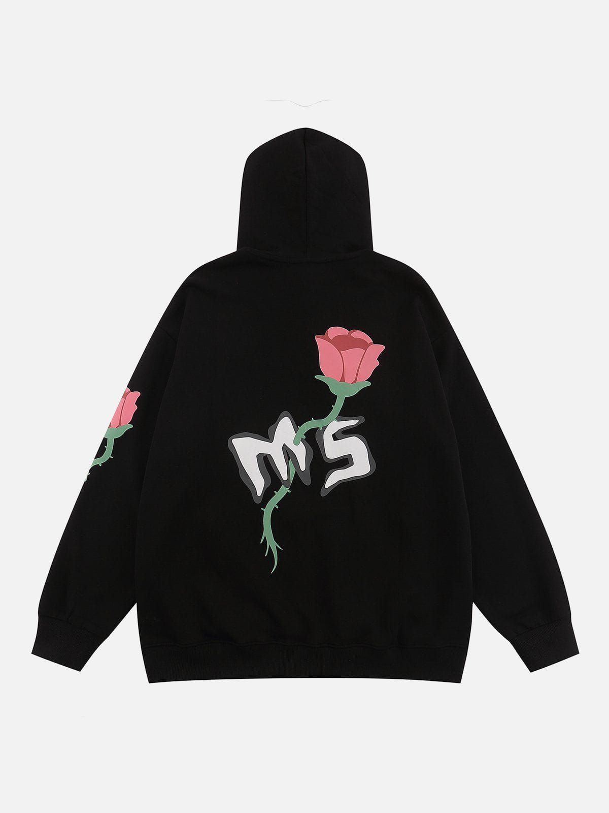 Aelfric Eden Rose Print Hoodie sold by Aelfric Eden product image thumbnail 2