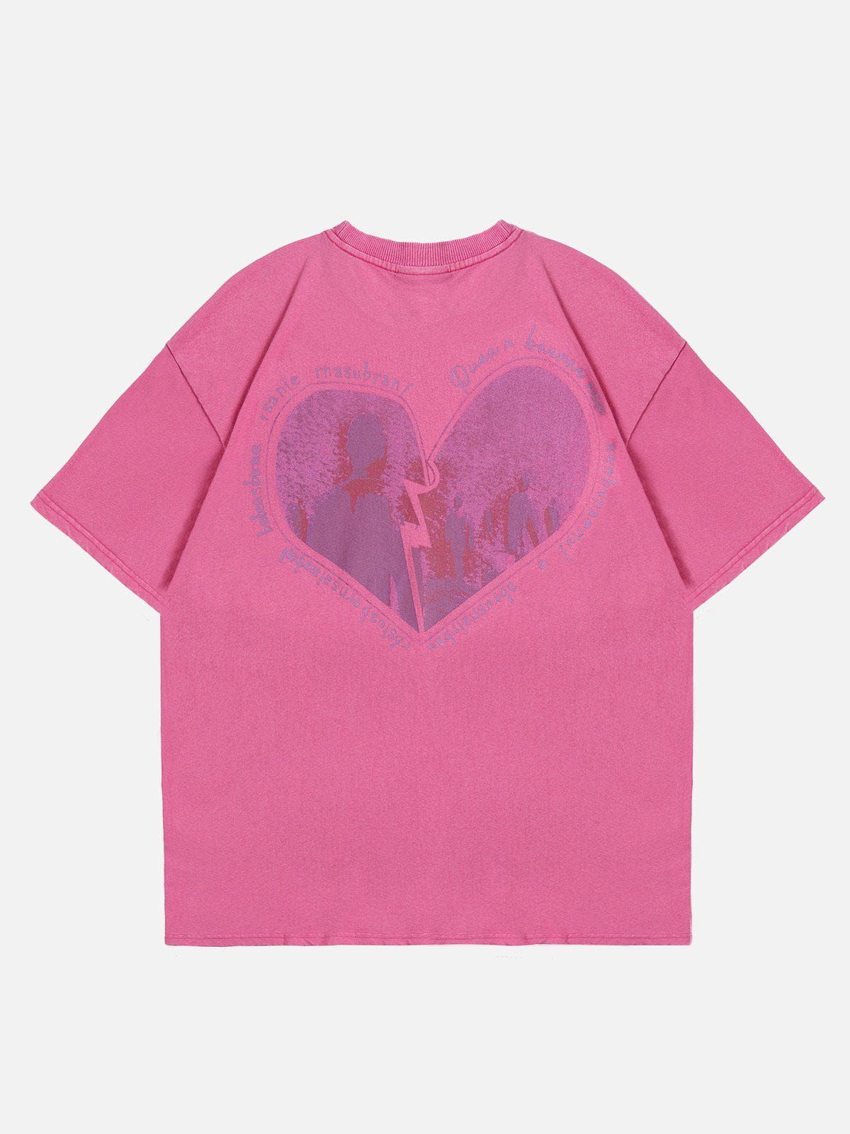 Aelfric Eden Abstract Print Washed Tee sold by Aelfric Eden product image thumbnail 4