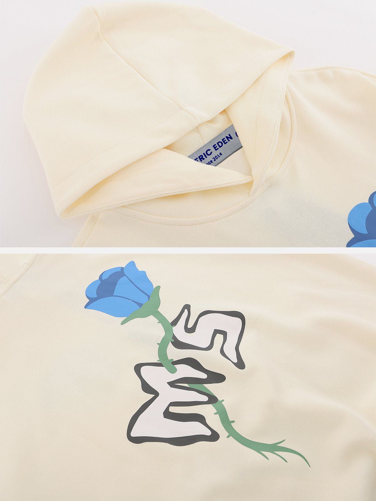 Aelfric Eden Rose Print Hoodie sold by Aelfric Eden product image thumbnail 4