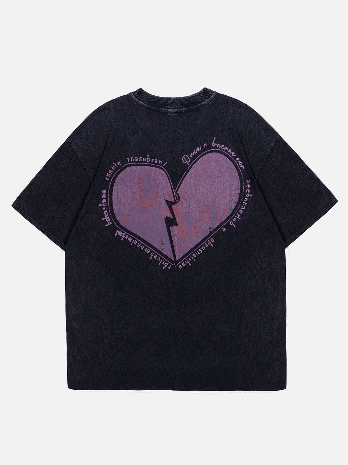 Aelfric Eden Abstract Print Washed Tee sold by Aelfric Eden product image thumbnail 2