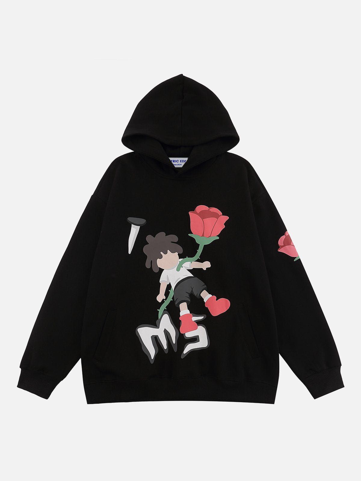 Aelfric Eden Rose Print Hoodie sold by Aelfric Eden