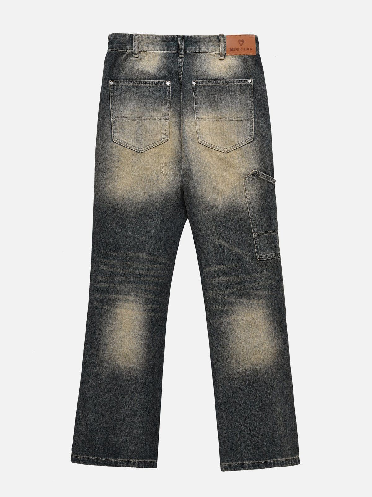 Aelfric Eden Vintage Washed Straight-Leg Jeans sold by Aelfric Eden product image thumbnail 2
