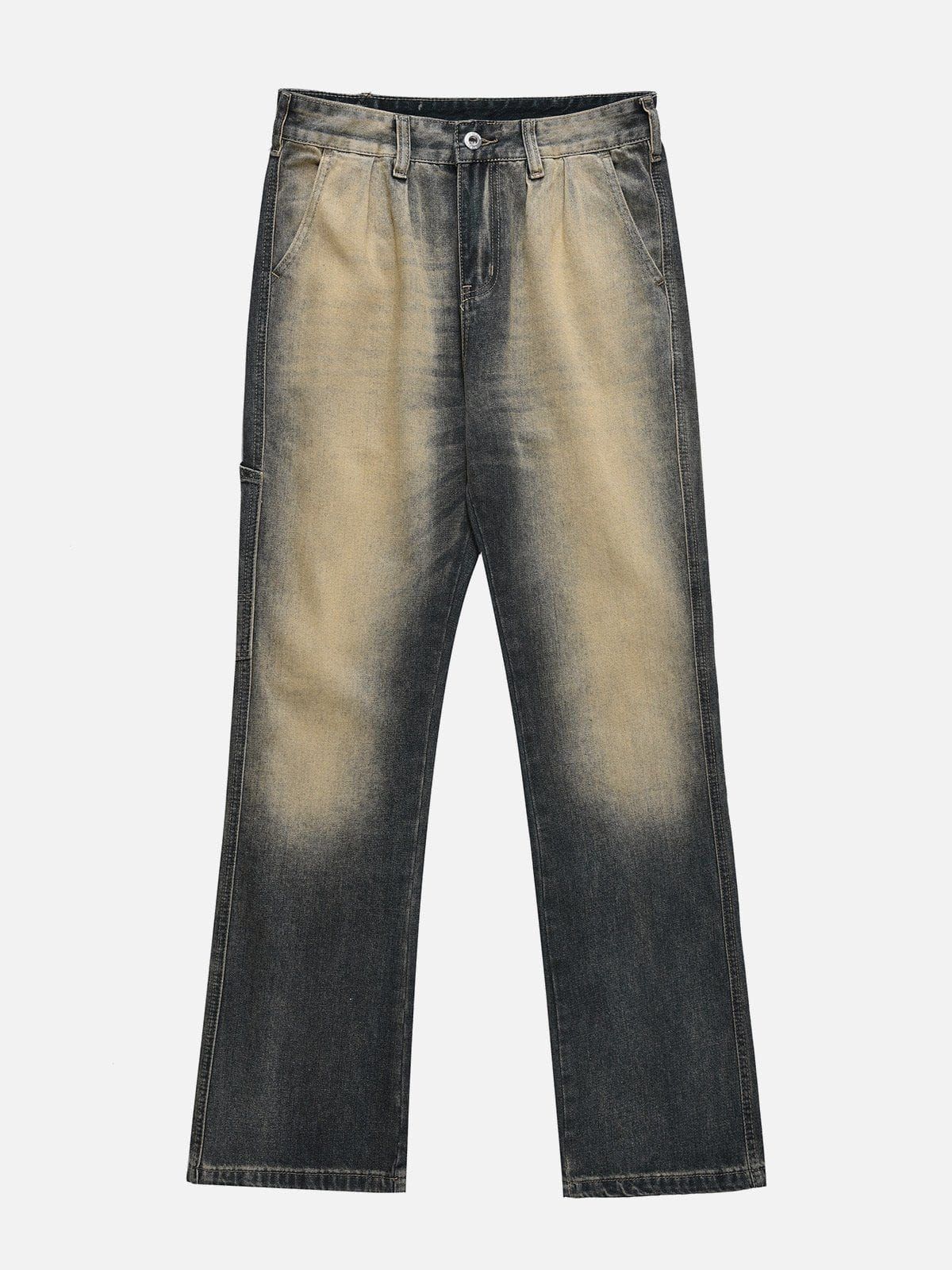 Aelfric Eden Vintage Washed Straight-Leg Jeans sold by Aelfric Eden