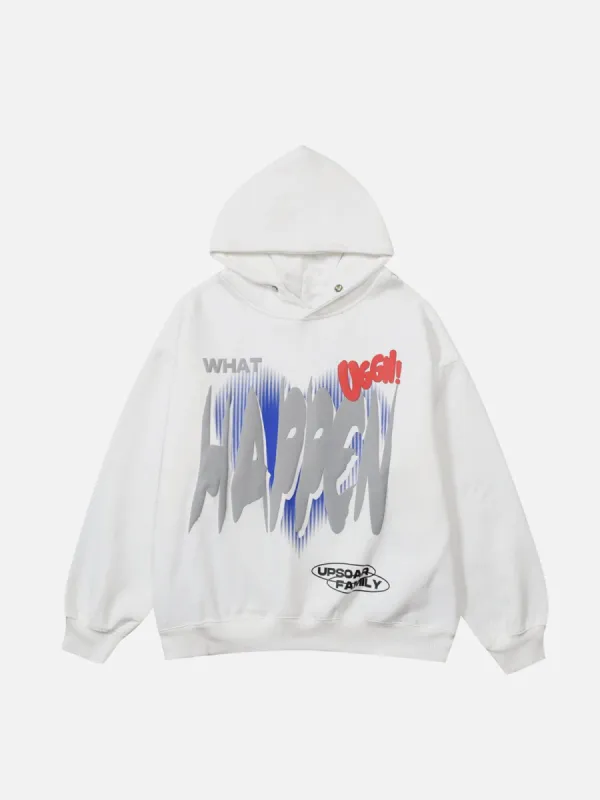 Aelfric Eden HAPPEN Print Hoodie sold by Aelfric Eden