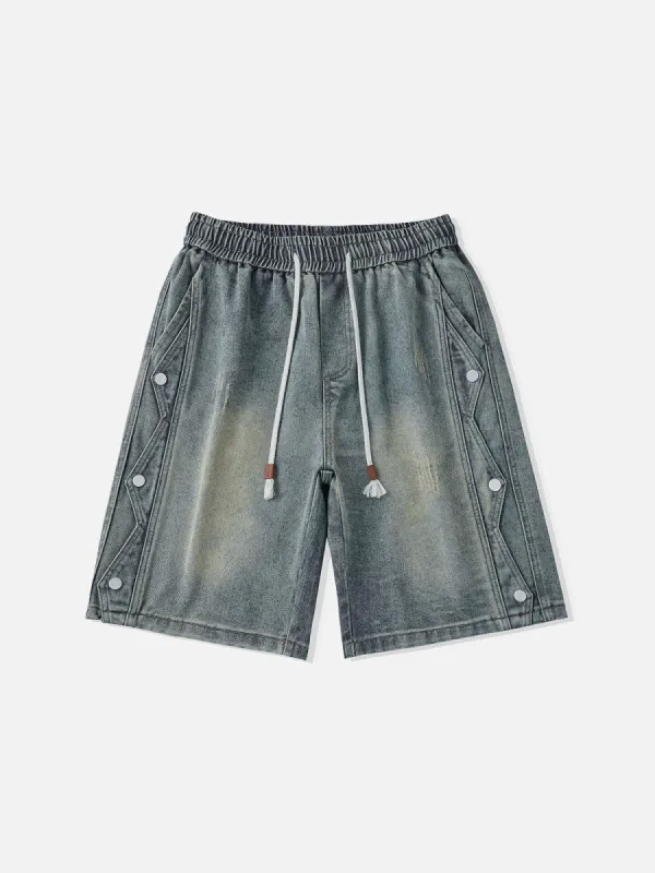 Aelfric Eden Wavy Patchwork Jorts sold by Aelfric Eden