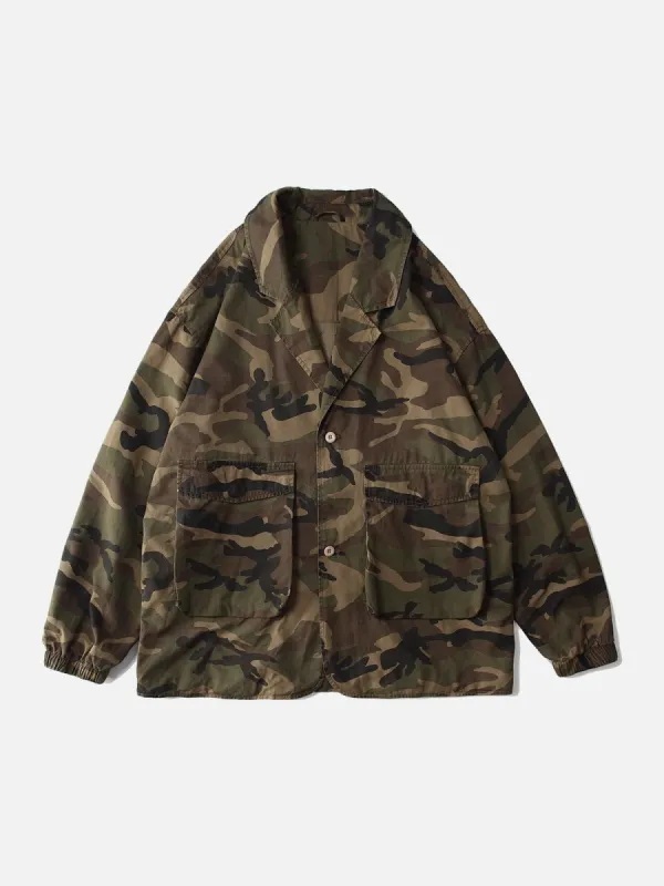 Aelfric Eden Large Pocket Solid Color Jacket sold by Aelfric Eden