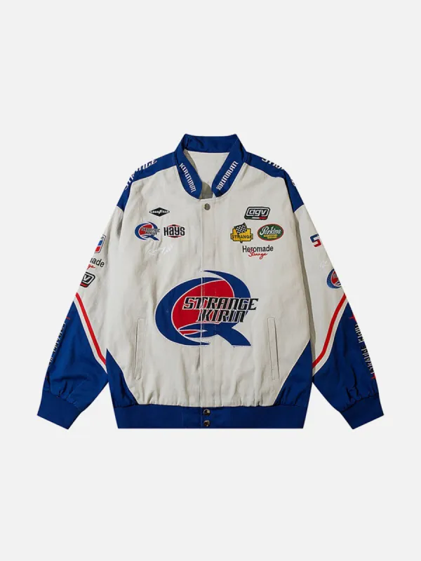 Aelfric Eden Contrast Racing Jacket sold by Aelfric Eden