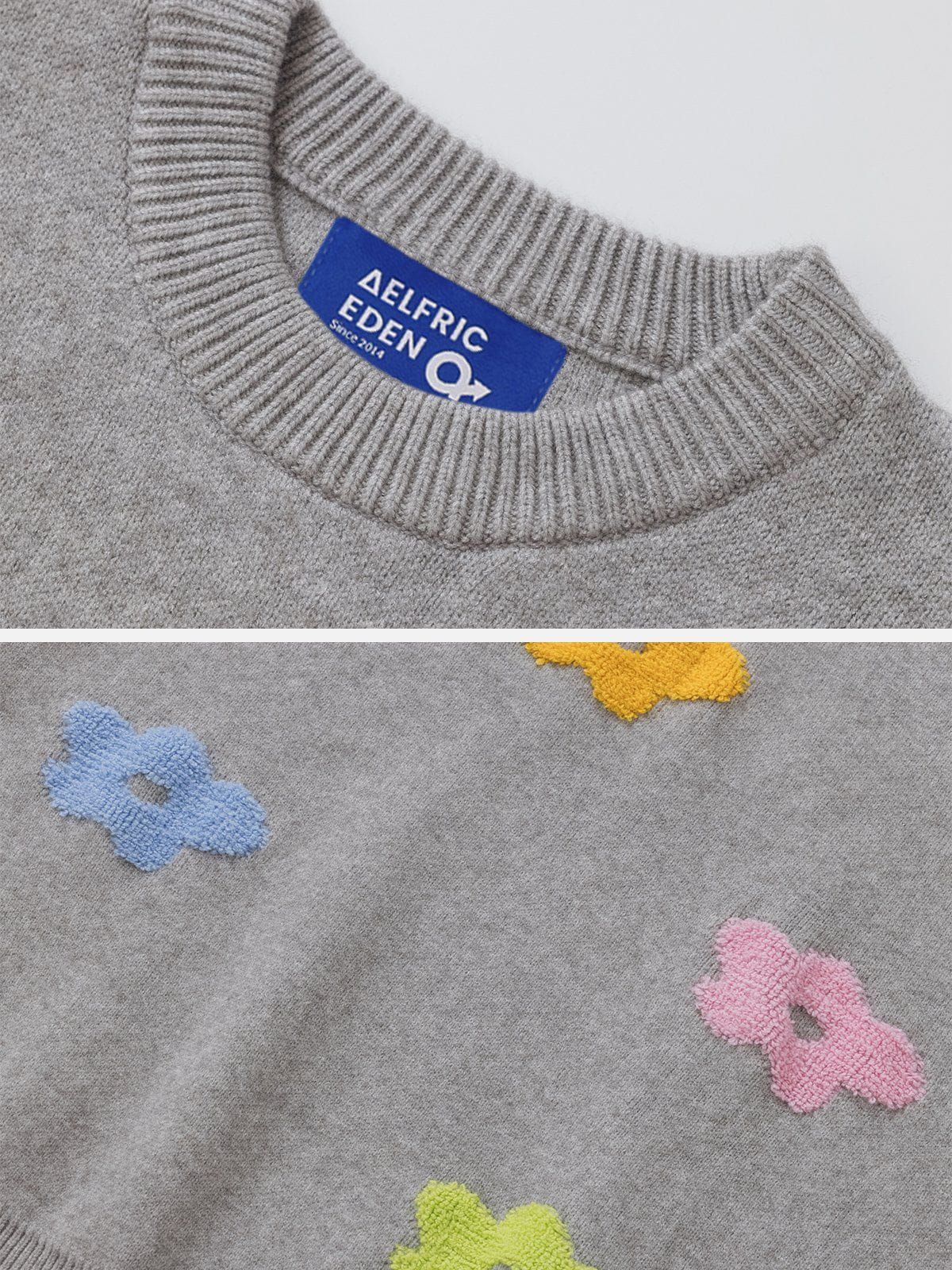 Aelfric Eden Flowers Flocking Sweater sold by Aelfric Eden product image thumbnail 4