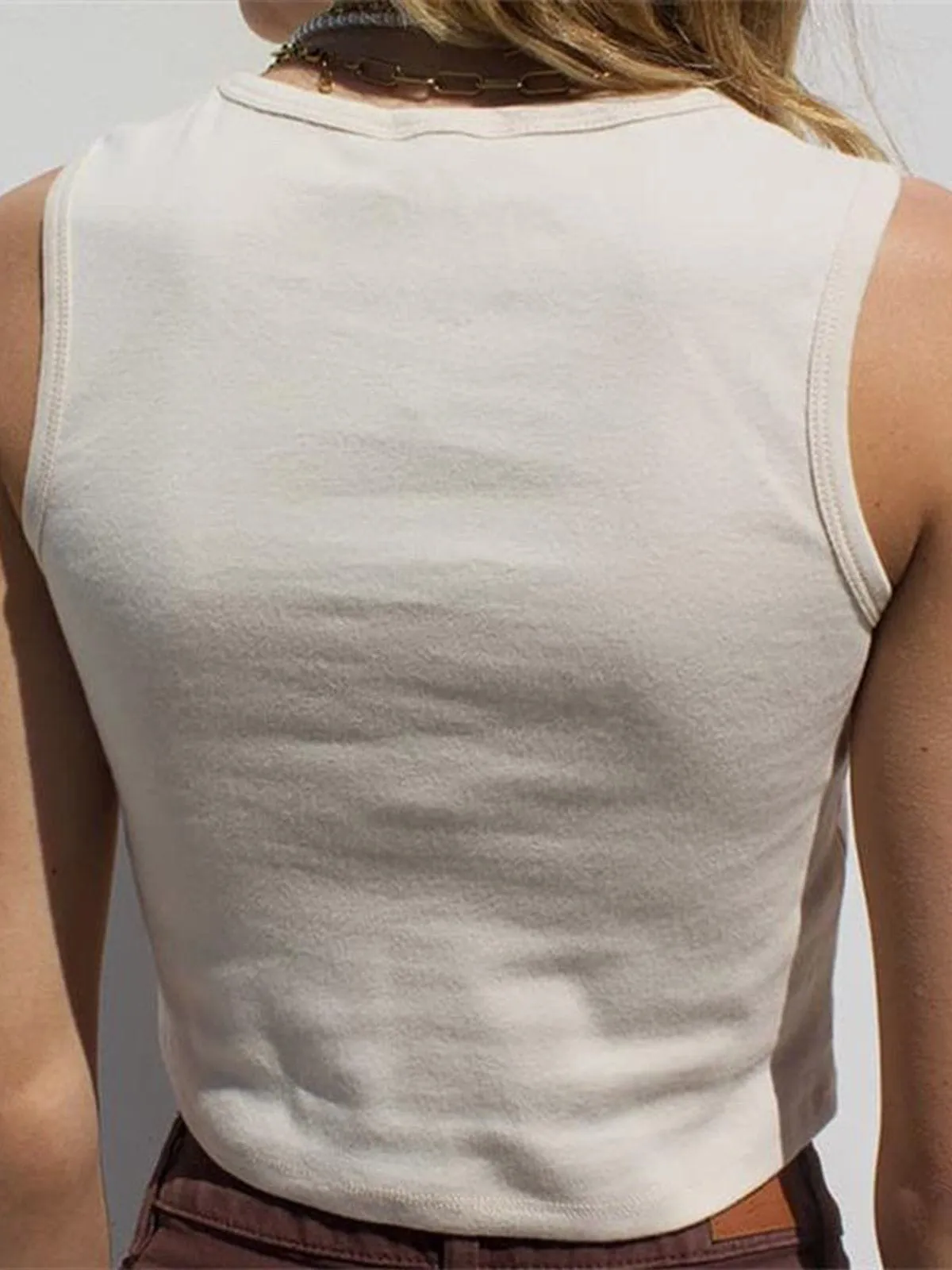 Aelfric Eden Butterfly Graphic Tank Top sold by Aelfric Eden product image thumbnail 4