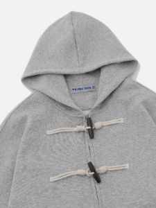 Aelfric Eden Solid Horn Button Hoodie sold by Aelfric Eden