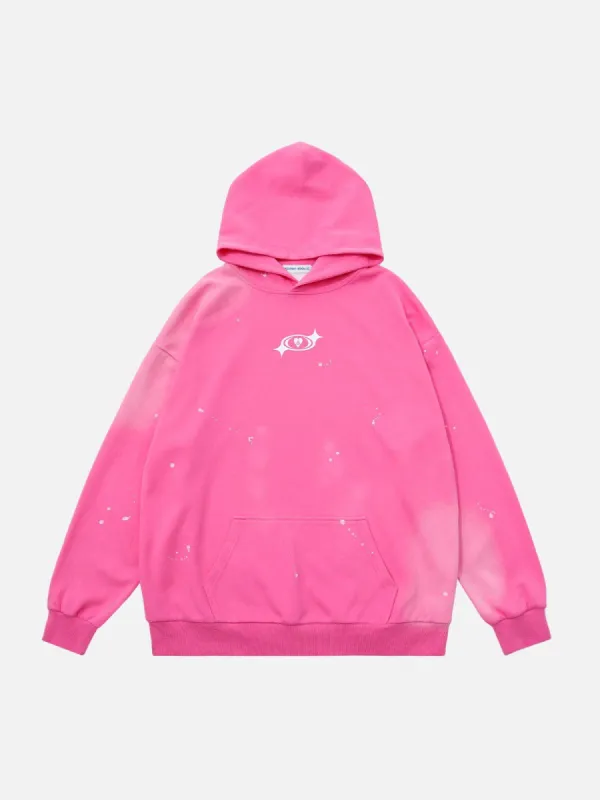 Aelfric Eden Splash-Ink Washed Pullover Hoodie sold by Aelfric Eden